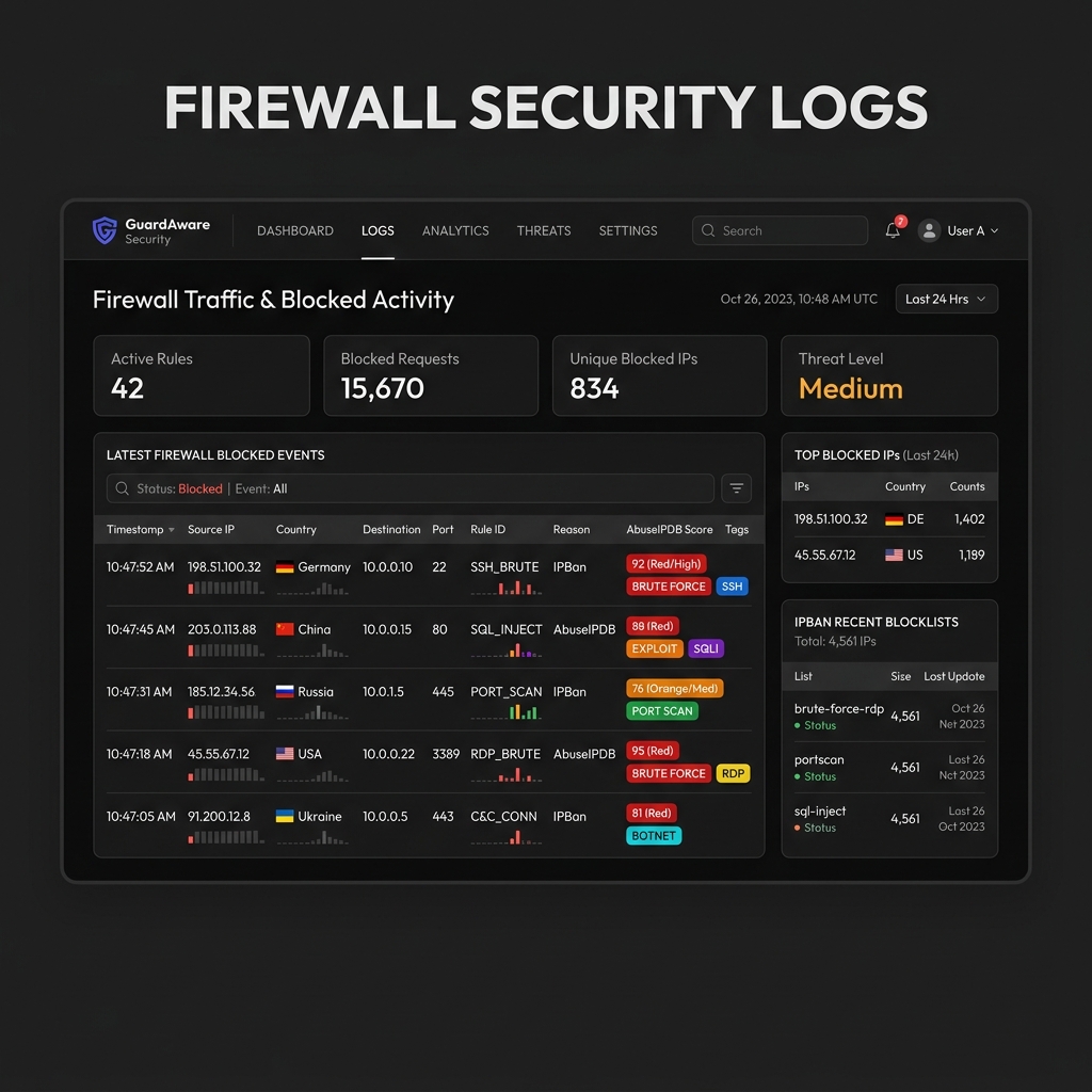 IPBan Firewall Integration